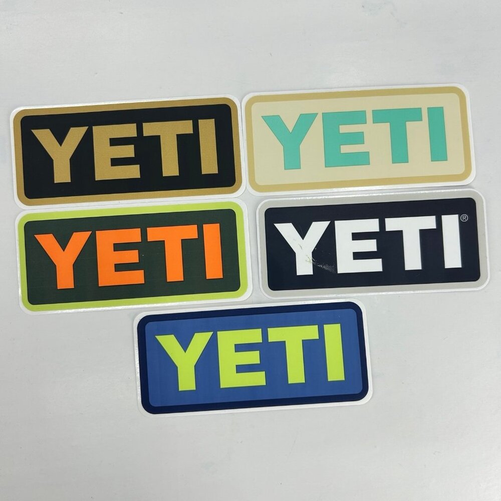 Yeti Stickers - Set of 5